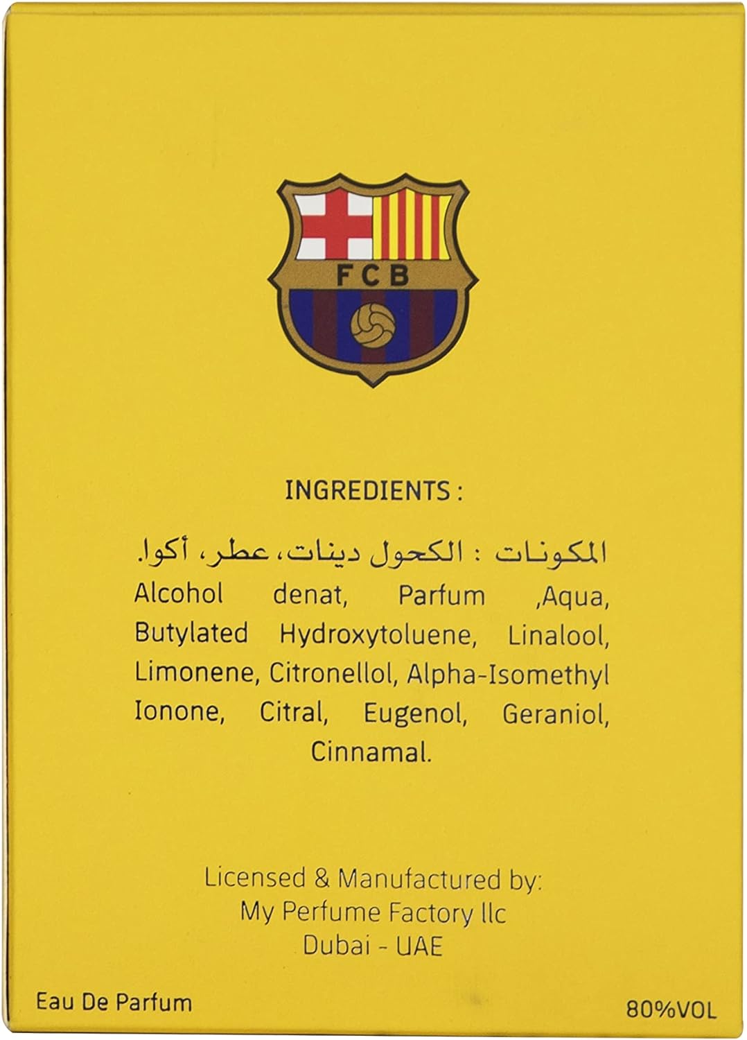 FC Barcelona Barça Feeling Eau De Parfum for Men 100ml