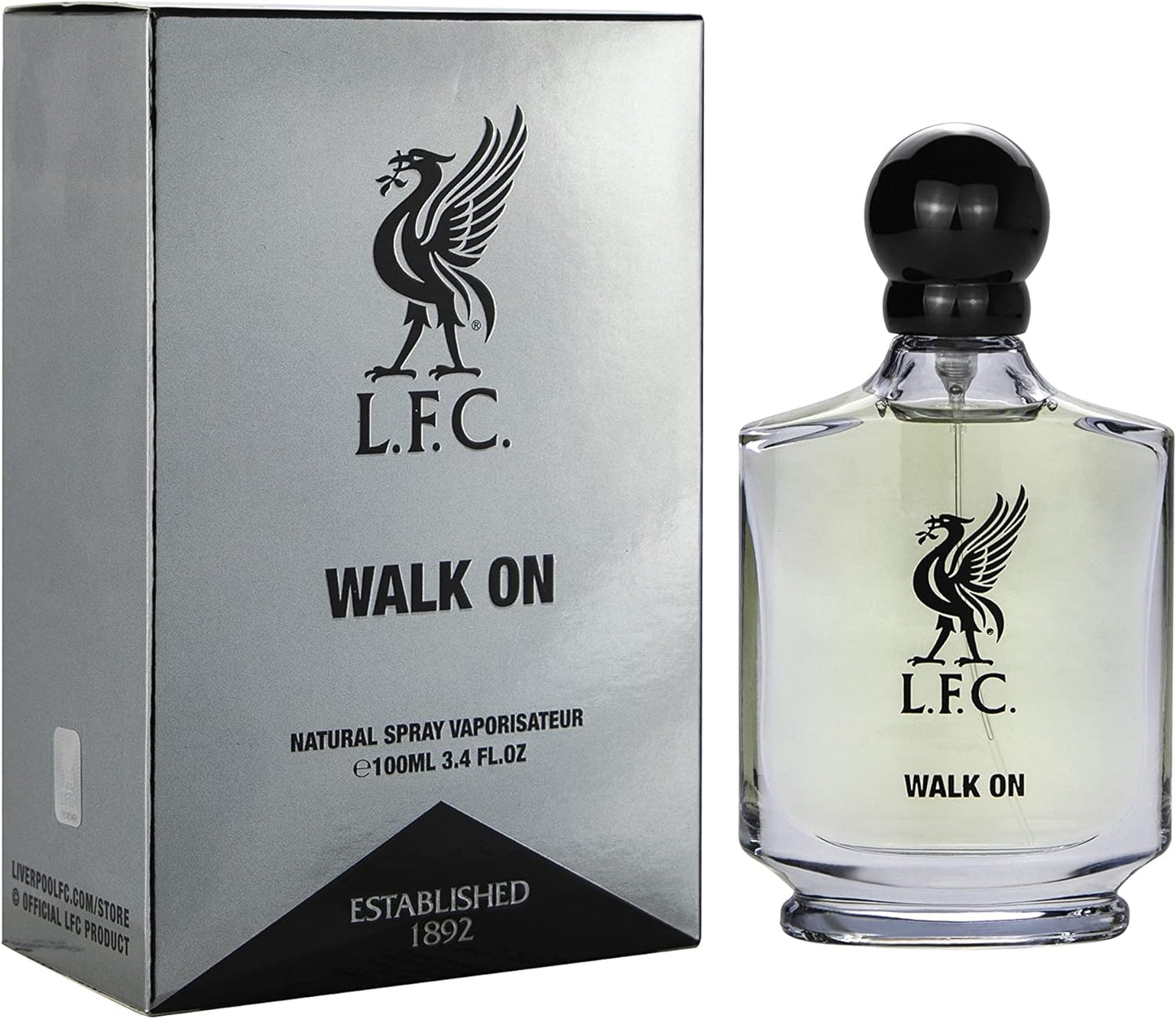 Liverpool FC WALK ON Eau De Parfum for Men, 100ml