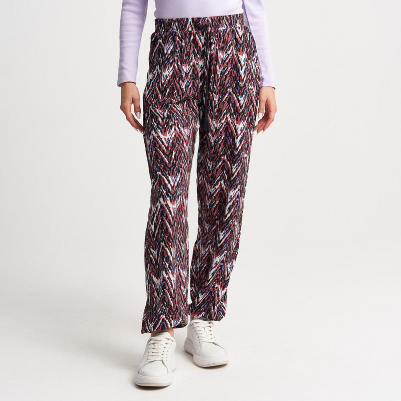 Hailys Women's Printed Drawstring Lounge Pants - Vibrant Pattern